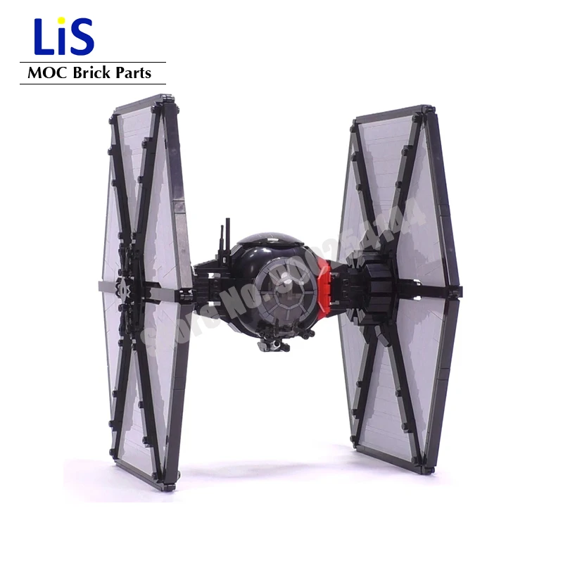 Новые Строительные блоки Star Space Wars 10900 имперский истребитель галстук знаковая