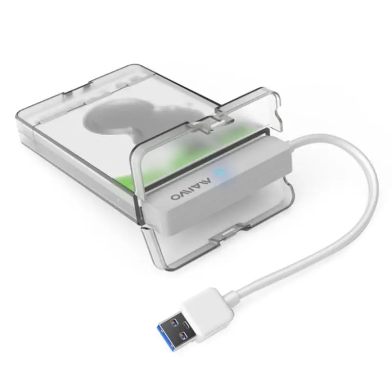 MAIWO 2,5 дюймов USB 3,0 на SATA адаптер SSD HDD коробка жесткий диск Корпус для Windows Mac OS компьютер ноутбук Настольный ПК