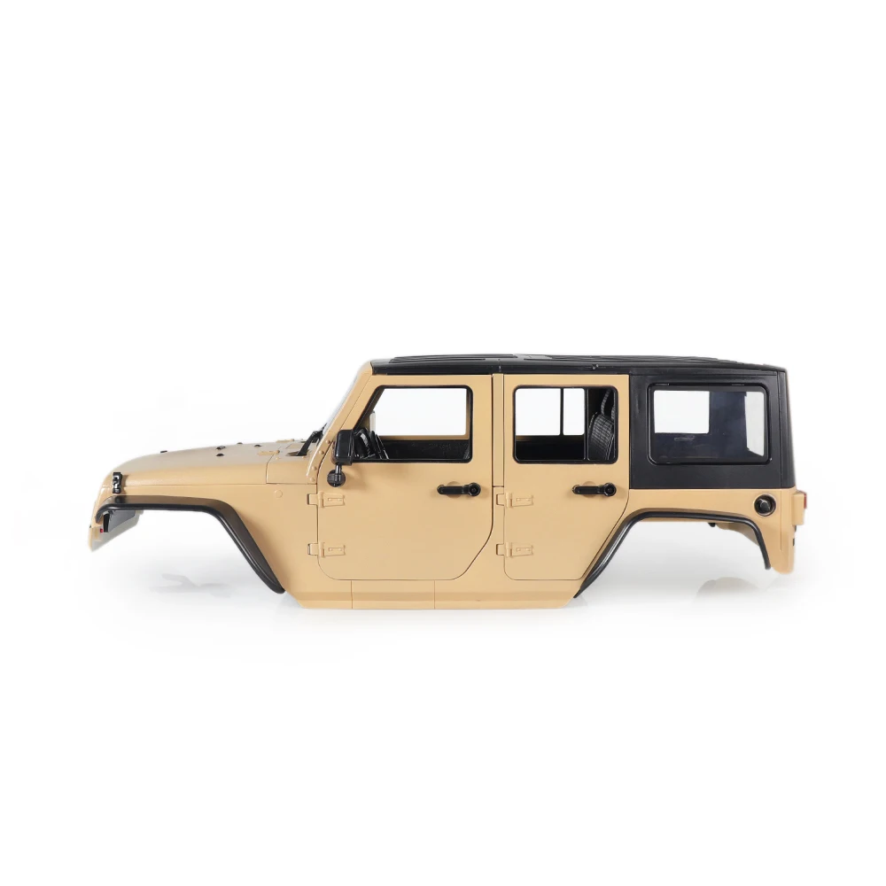 Hard Plastic Car Shell 313mm Wheelbase Jeep Wrangler Rubicon Body Kit for 1/10 RC Crawler Axial SCX10 90046 90047 RGT EX86100 