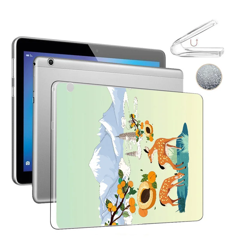 Painted tablet Case For Lenovo Tab 4 tab4 8 Plus Case Soft Silicone TPU Back Cover For Lenovo Tab 3 tab3 7.0 Essential 710L 710F