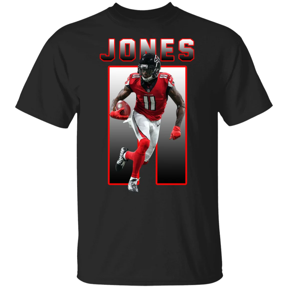 

Sr1 Air Julio Julio Jones Atlanta Harajuku Print 2019 Summer Short Sleeve Falcons Black T Shirt For Men Women