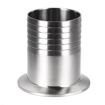 

uxcell Clamp Hose Adapter 3.051" Flange to 2-1/4" Hose Barb Sanitary Fitting