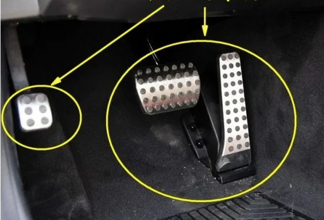 Накладки на ножную педаль газа без сверления для Mercedes Benz W202 W203 W204 W205 C220 C250 C260 C300 C350