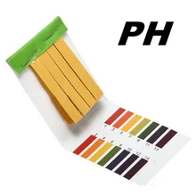 80 strisce/pacchetto PH Strisce Reattive PH Figura del Tester di PH Controller 1-14st Indicatore Cartina di Tornasole di Carta Acqua Soilsting Kit