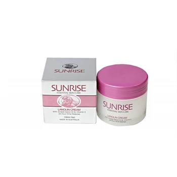 

Australia Chantelle Sunrise Lanolin Cream Grape Seed Oil VE Anti-aging Anti wrinkle Moisturizing Rejuvenating Cream for Dry Skin