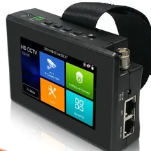 4 дюйма 4 к H265 H264 IP камера тестер 8MP AHD/TVI/CVI CVBS CCTV тестер монитор PTZ контроллер Быстрый ONVIF IPC тестер с портом POE