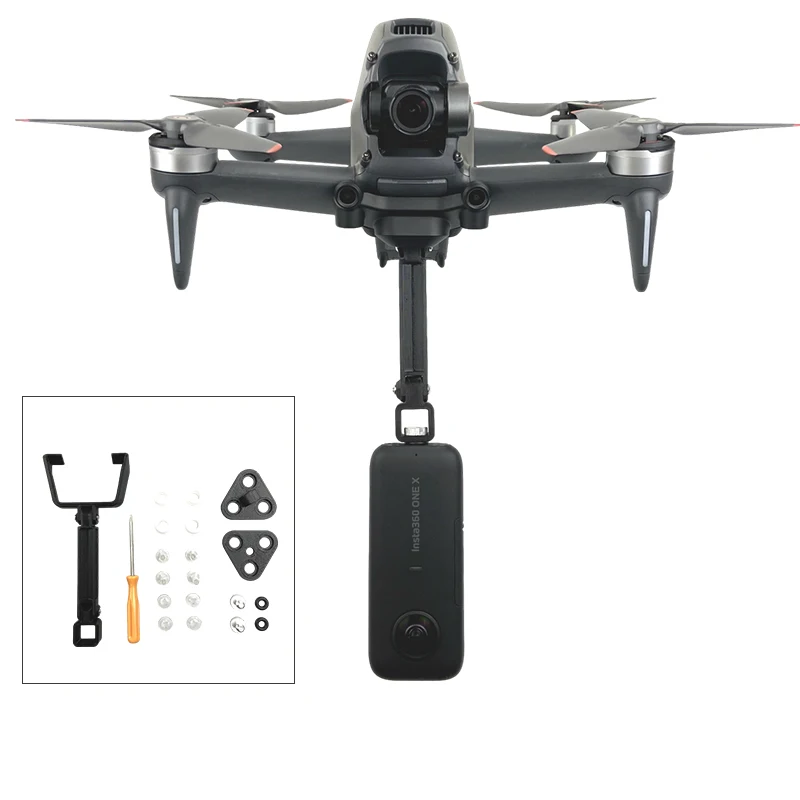 

Адаптер для камеры DJI FPV кронштейн для панорамной камеры Insta360 для Gopro 8 Osmo подвесной держатель аксессуары для дрона