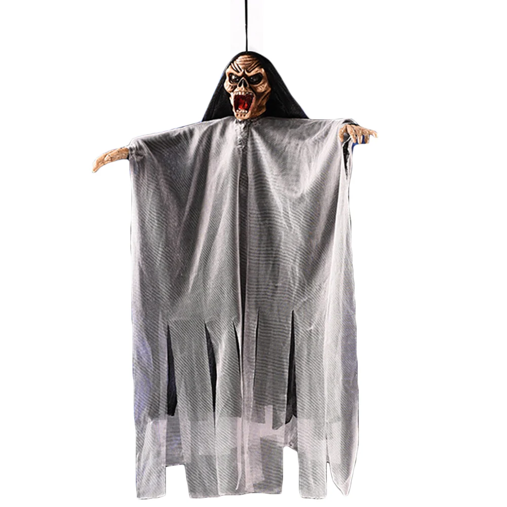 

Halloween Witch Pendant Haunted House Decoration Skeleton Voice Hitch Ghosts Props Horror Tamper Toys