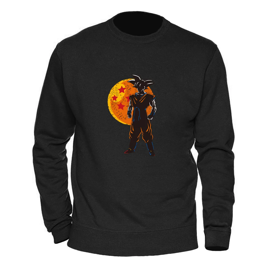 

Dragon Ball Sweatshirt Men Harajaku Japan Anime Crewneck Sweatshirts 2019 Winter Autumn Fleece Super Saiyan Streetwear