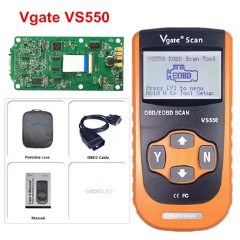 Новый автомобильный диагностический инструмент Vgate VS550 OBD2 CAN EOBD/ODBII диагностический инструмент VS 550 OBD 2 Автомобильный диагностический сканер... Новый автомобильный диагностический инструмент Vgate VS550 OBD2 CAN EOBD/ODBII диагностический инструмент VS 550 OBD 2 Автомобильный диагностический сканер...