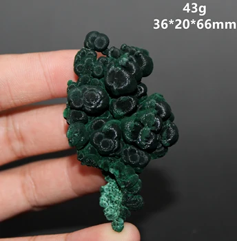 

100% Natural velvet aperture malachite mineral specimen crystal Stones and crystals Healing crystal Free shipping from China