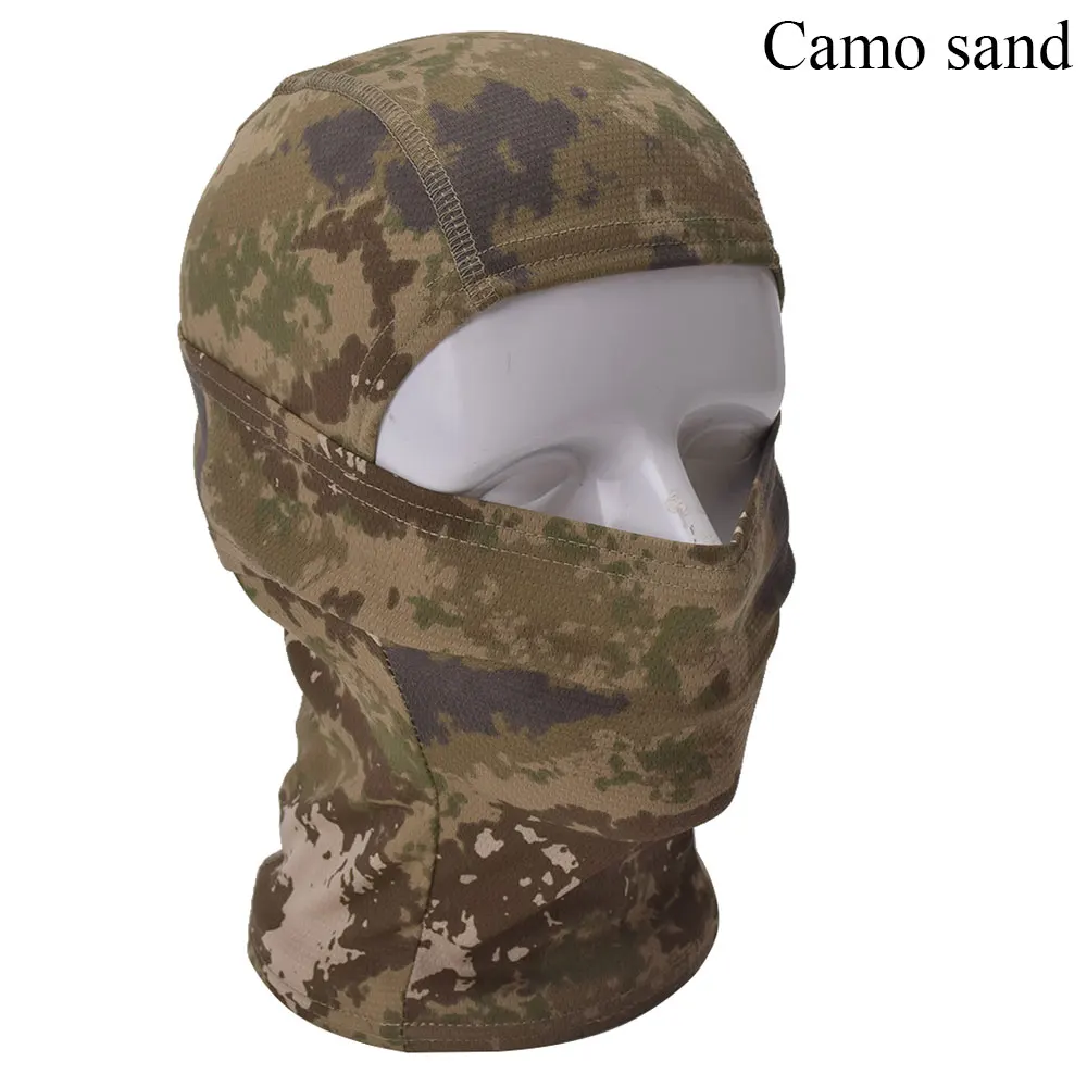Tactical Camo Balaclava Full Face Mask Wargame Hunt Army Military Airsoft Gears 
