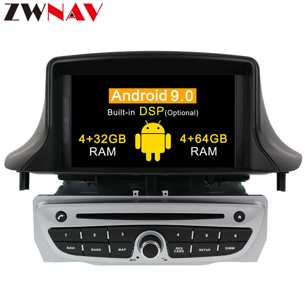 IPS 2+16 Android 9.0 Car Radio DVD Player Multimedia Stereo For Renault Megane 3 Fluence 2009-2015 WIFI BT Video GPS Navigation IPS 2+16 Android 9.0 Car Radio DVD Player Multimedia Stereo For Renault Megane 3 Fluence 2009-2015 WIFI BT Video GPS Navigation