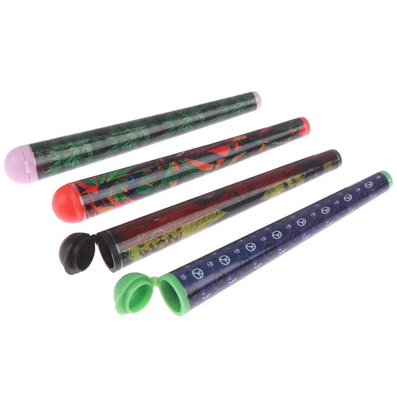 Soporte de junta de tarro para alijo, tubos de almacenamiento de papel, soporte para conos de pastillas herméticas, a prueba de agua, sin cono de Color aleatorio, 120mm, 1 unidad