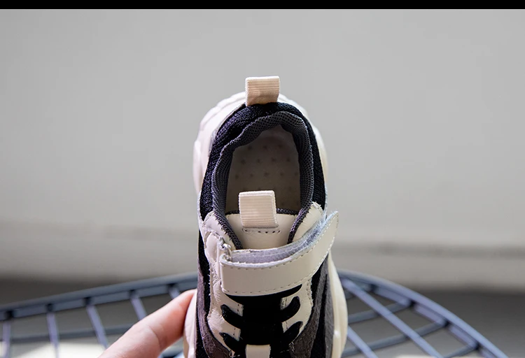 RUMRAM Kids Shoes For Girl Boy Winter Autumn Summer Genuine Leather Air Mesh Breathable Fashionable Walking School Shoes Kids  (21)