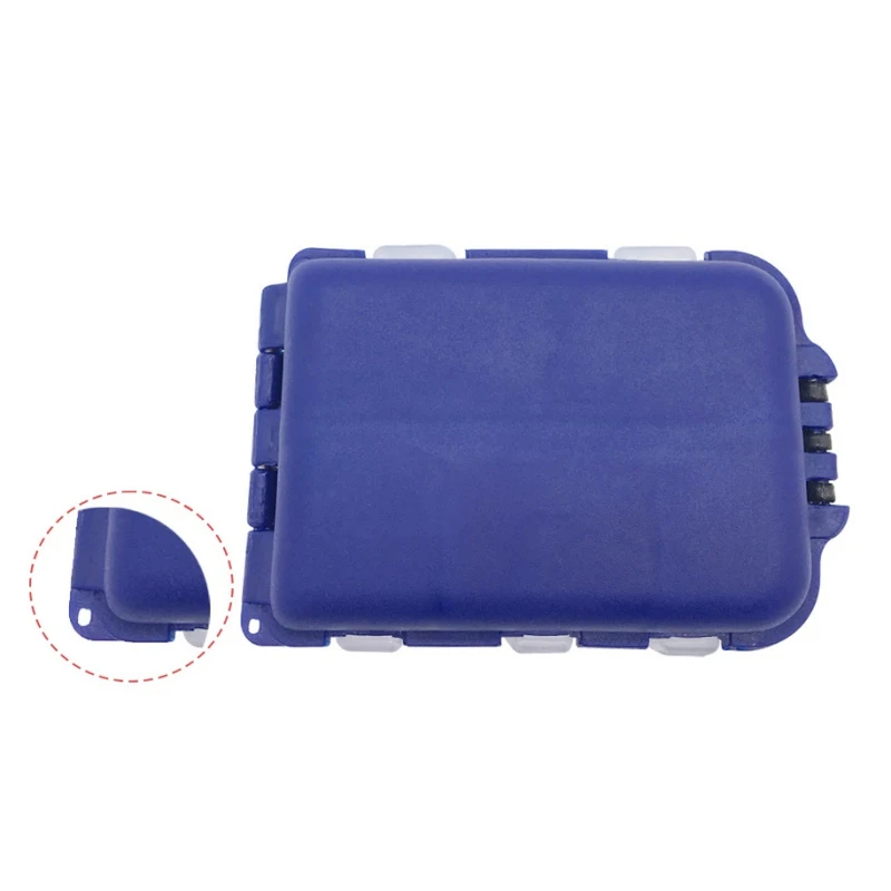 

10 Compartments Fishing Tackle Box storage Double-side Fish Lures Hooks Baits Plastic fishing boxes organizer for bait hooks