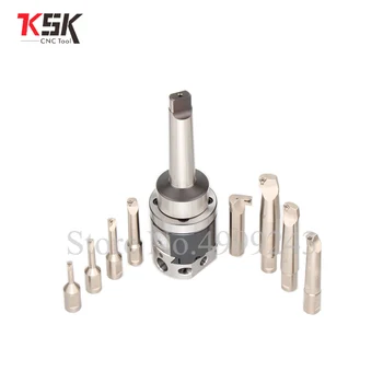 Online MT5 Boring System Taper MTA5 Nbh2084boring Head With Boring Bar Set Accuracy 0.01mm Wide Range Boring Tool