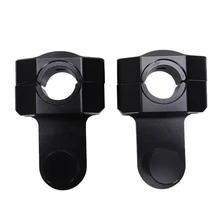 Мотоцикл 28 мм 1-1/8 дюймов Поворотный руль стояк ручка бар зажимы для 690 990 Приключения ТРИУМФ Тигр 800 1200 XT1200Z(черный