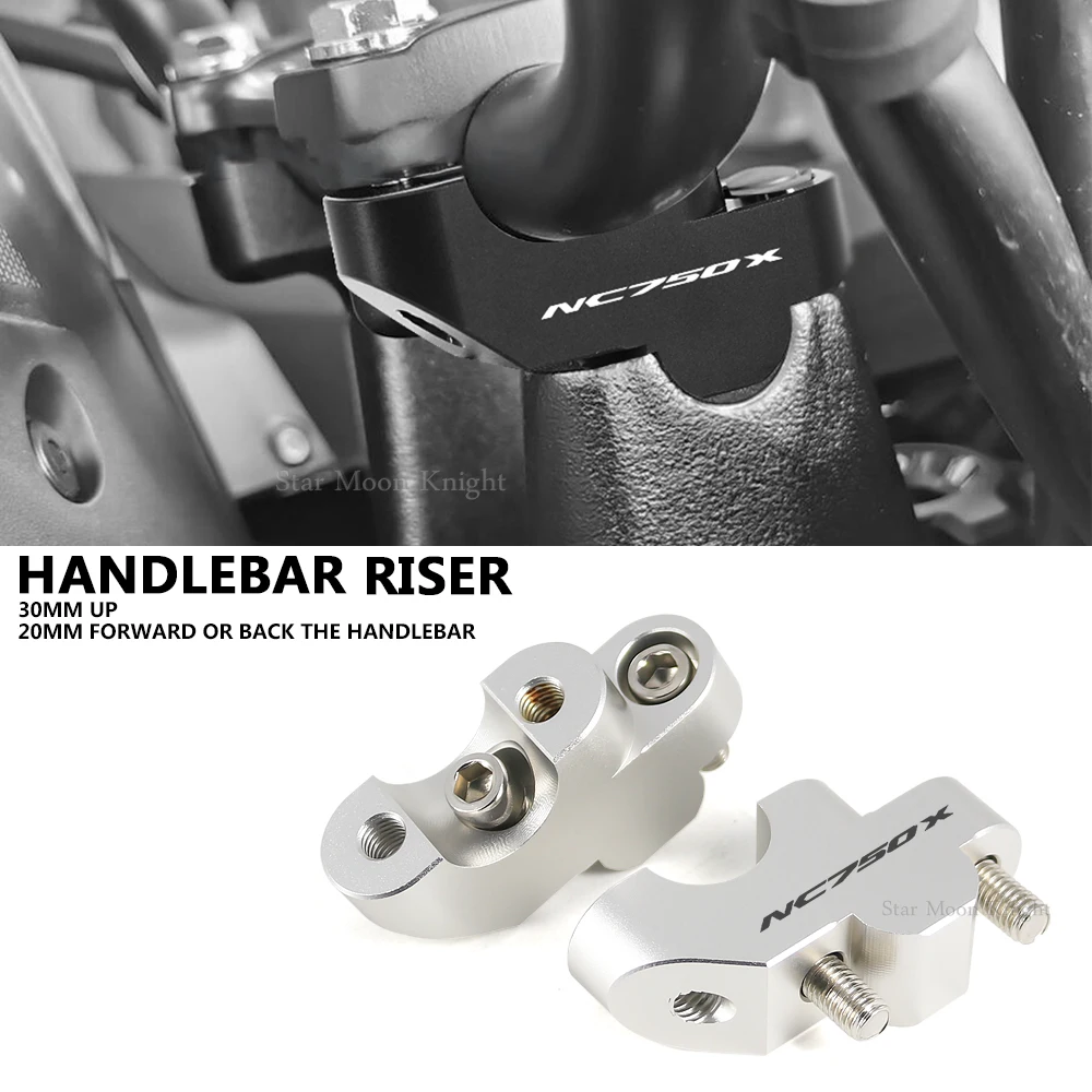 For Honda NC 750 X NC750X 2016 2021 Motorcycle Accessories Riser Lifting Handlebar Clamp