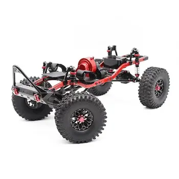 

Climbing Car Frame Kit Gate Bridge Reverse Transmission Box Wrangler Frame 313 Wheelbase Rack for 1/10 SCX10 RC Car Parts