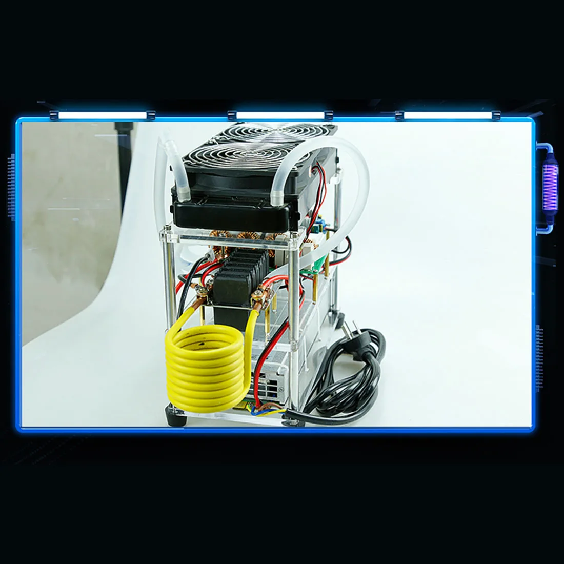  DIY Magnetic Induction Heating Model Scientific Display Teaching Model Educational Toy New Year Gif - 4000534122002