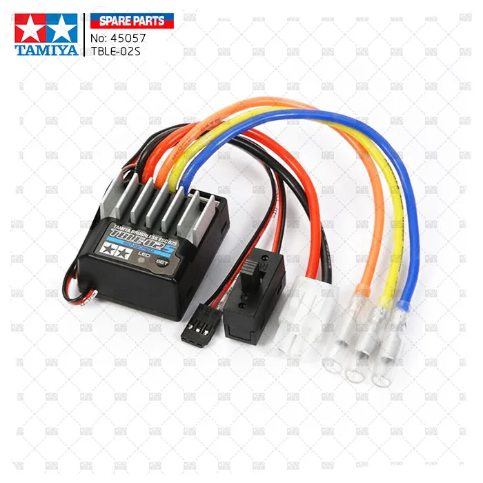 1 шт. TAMIYA 45069/45057 TBLE 04S/02S 75A/60A ESC щетка/сенсорный бесщеточный двухцелевой