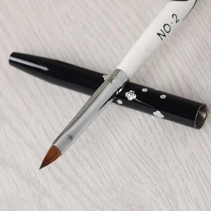 25 1 шт., Гелевая Кисть для рисования в виде паука, ручка для рисования цветов, разные размеры, пластиковая ручка, сделай сам, набор кистей для дизайна ногтей, инструменты для рисования - Цвет: 25