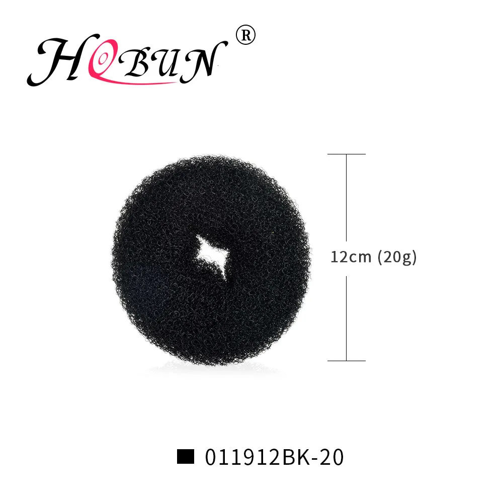 HOBUN big hair donut bun maker accessoire cheveux chignon donuts haar hairstyling french tools for hair braid accessories 0119 - Цвет: O11912BK-20
