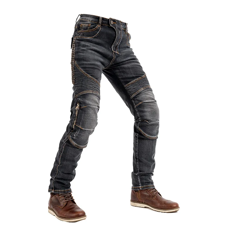 Motorcycle Drop resistant Denim Pants 