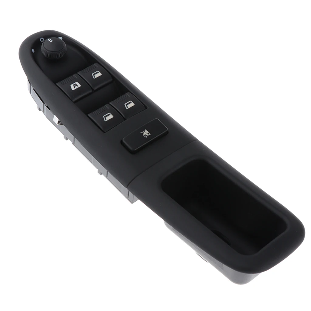 Power Window Switch, Front Left Driver Side, Master Control Console Switch for Peugeot 406 8B Baujahr 95-04, OEM:6554.CF