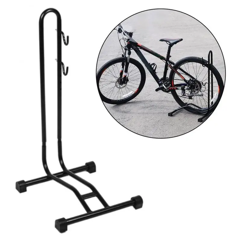 Stainless Steel Bicycle Display Stand Removable L Shape BMX MTB Road Bike Repair Rack Accessories Holder |