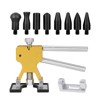 

Hot New Paintless Dent Repair Tool Door Edge Dents Remover Car Fender Dent Repair with Lifter Dent Remover Tips