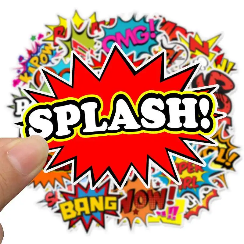 18 32 50PCS Set Mushroom Cloud Stickers For Car Bike Laptop Travel Luggage Skateboard Stickers Motorcycle 4