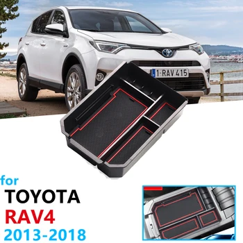 

Car Organizer Accessories for Toyota RAV4 XA40 2013 2014 2015 2016 2017 2018 Armrest Box Storage RAV 4 XA 40 Coin Box Anti-Slip