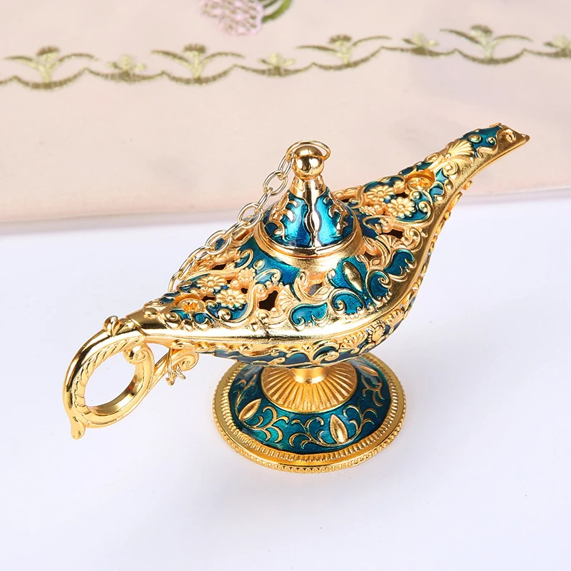 Display Lamp Ornament Decoration European Style Exquisite Crafts  Wishing Genie Lamp Tea Pot Retro Home Decoration Acces ► Photo 1/5