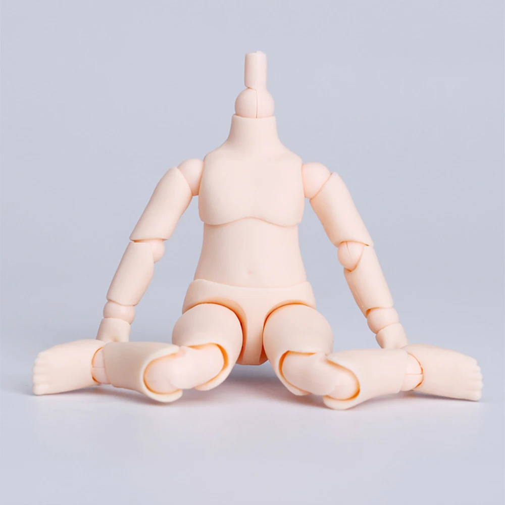 Obitsu 11Cm Doll Toys White Tan Skin Ymy Body Doll Body Spherical Joint Doll Toy Hand Set Suitable For Gsc Molly Head Ob11 Bjd 2