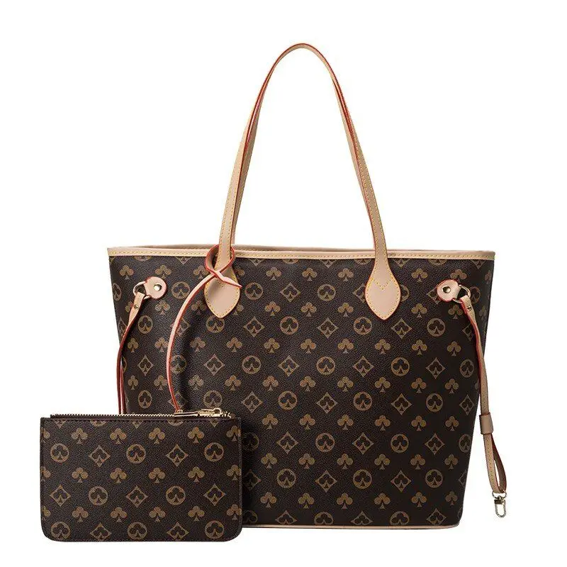 Print Design Luxury Women's Handbag New 2021 Shopping Tote Bag Casual Fashion Shoulder Bag PU Large Capacity Handbag