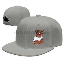 Мужская и Женская бейсбольная кепка с надписью Texas Longhorn Mascot Bevo Snapback