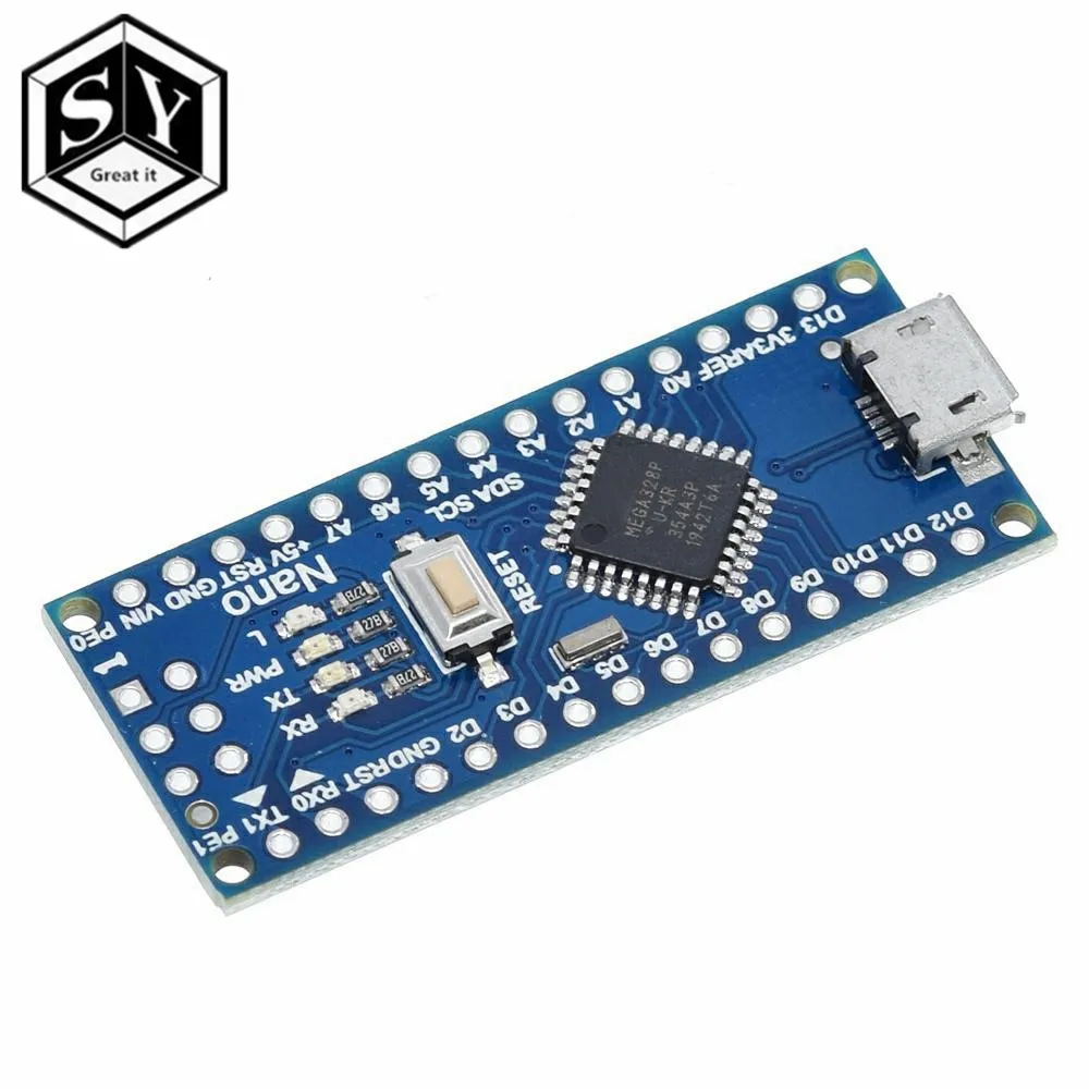 Type C / Micro USB CH340 Nano 3 0 ATmega328P плата контроллера совместима с Arduino драйвер V3.0