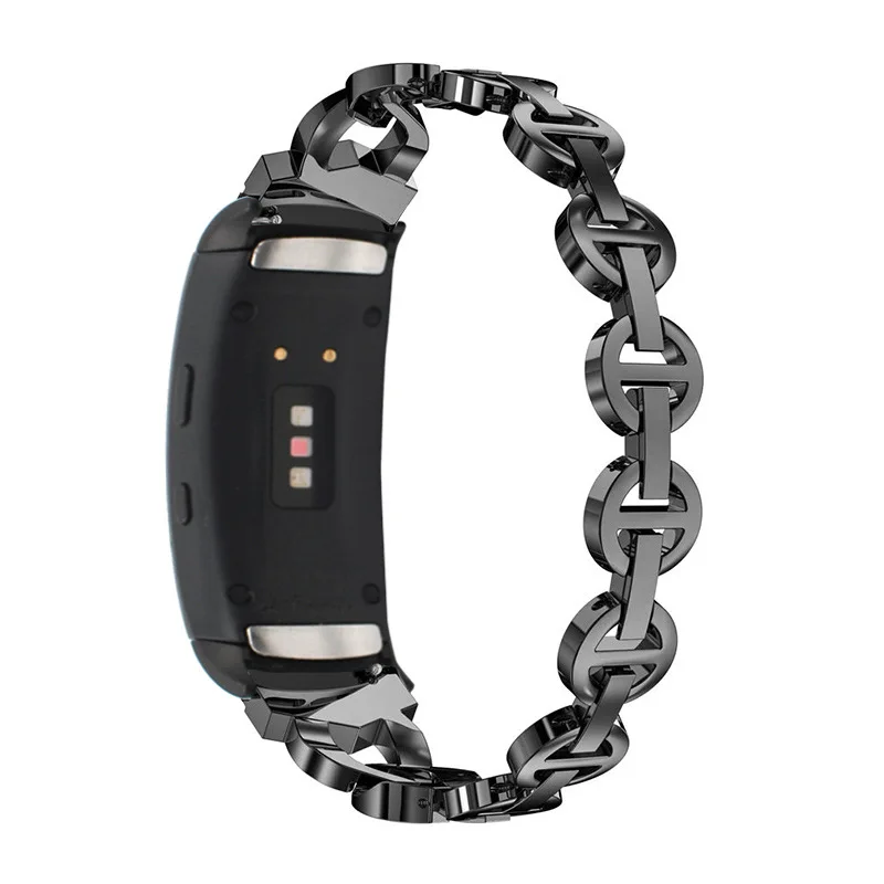 Color4 2в1 ремешок из нержавеющей стали для samsung gear Fit 2 Pro usb зарядный кабель-браслет для gear Fit 2 Pro Fit2 Pro ремешок - Цвет: Color4