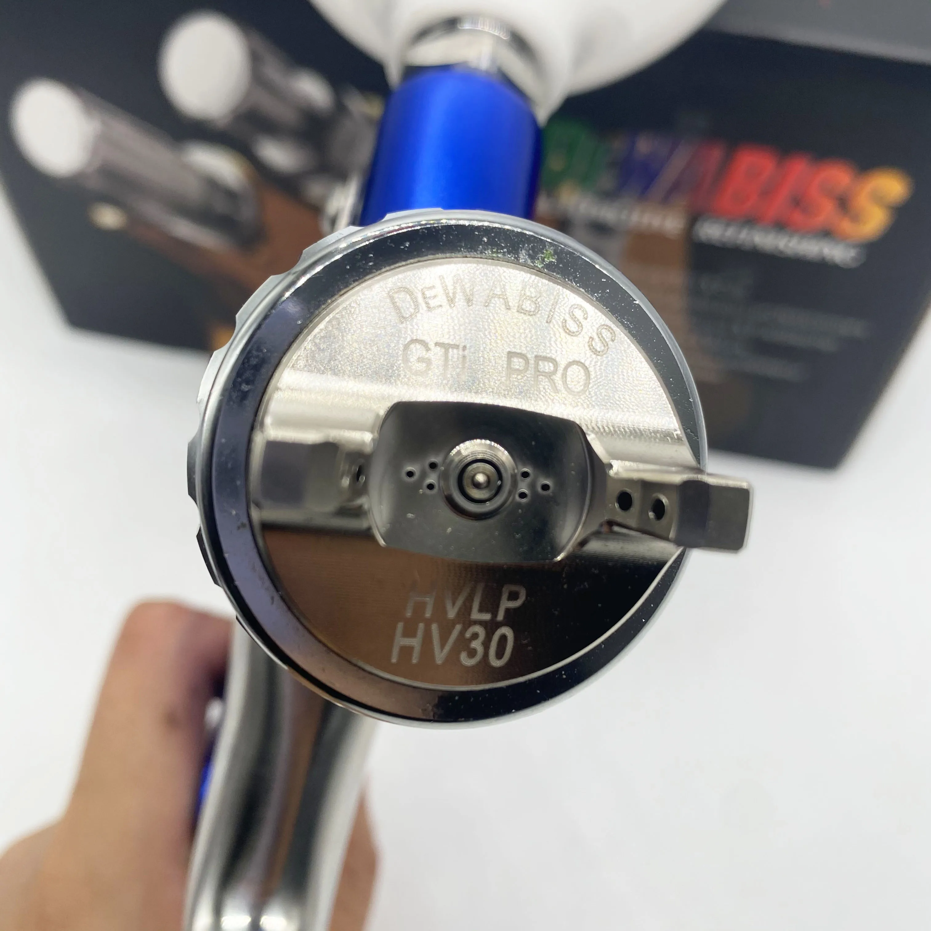 US $55.90 New style GTI PRO HVLP spray gun 13mm car painting tool high Atomization air paint sprayer airbrush gun