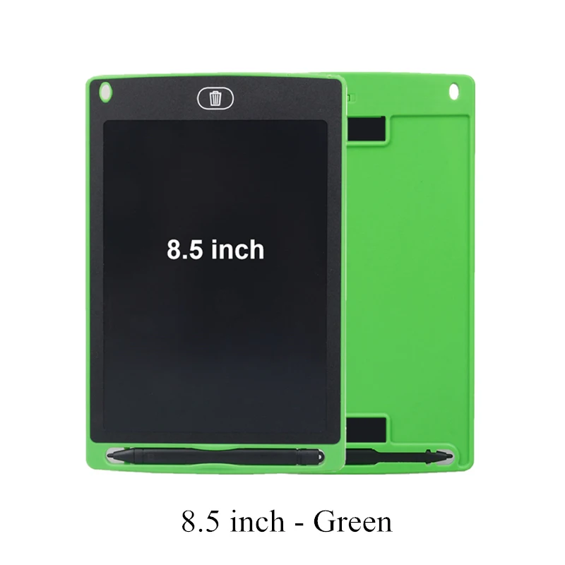 Green Игрушки для рисования 8,5 дюймов письмо е-писатель доска для рисования детей раннего образования Игрушка Дети ультра-тонкий планшет с адсорбционный магнит - Цвет: Green