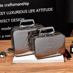 YAOKU Portable Large Capacity Large Small Size High-End Portable Cosmetic Storage Bag Cosmetic Bag  Makeup Bag  Makeup Purse