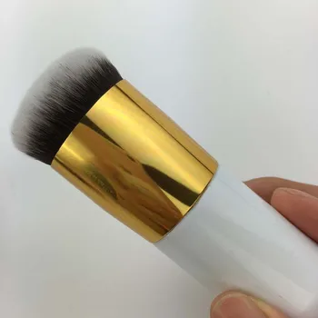 

30PCS Hot Chubby Pier Foundation Brush Flat the Portable BB Cream Makeup Brush Professional Beauty Tools