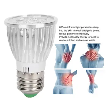 

Portable 5W Infrared Light Therapy Light Pain Relief Skin Repair LED Physiotherapy Lamp Massage Body Relaxation Health Care