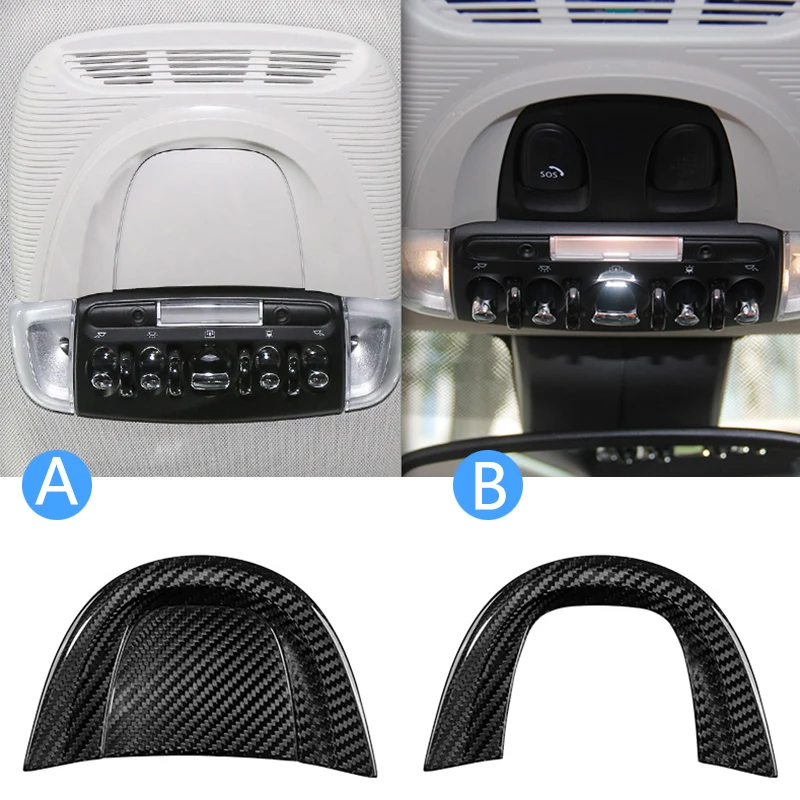 Автомобильная консоль на крышу декоративная наклейка из углеродного волокна