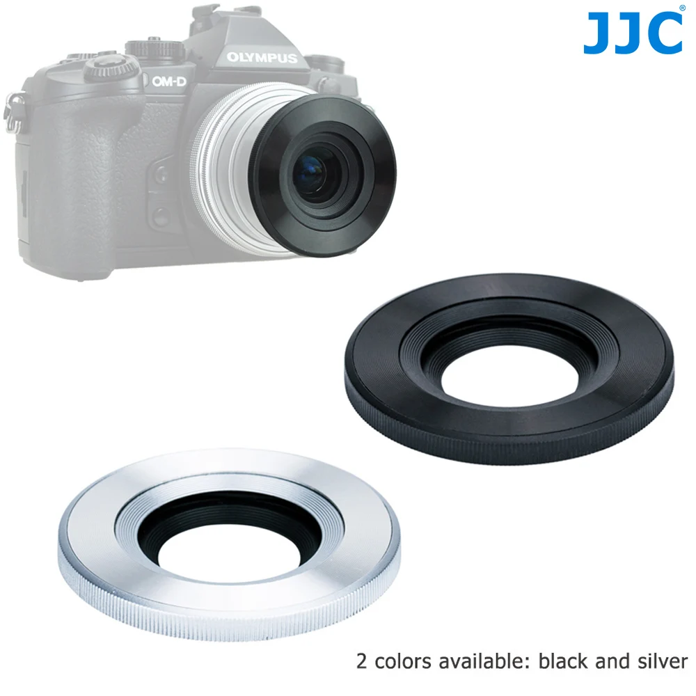 JJC Auto Lens Cap for Panasonic G Vario 12-32mm f/3.5-5.6 ASPH Olympus M.ZUIKO DIGITAL ED 14-42mm f/3.5-5.6 EZ  Replaces LC-37C
