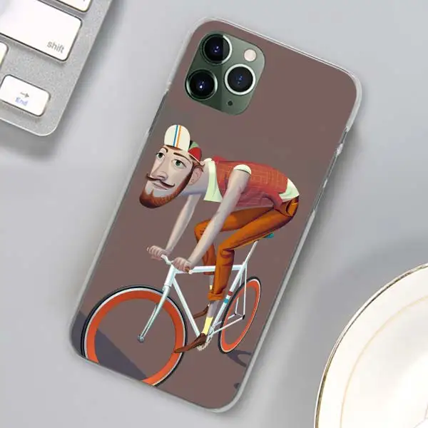 Bike Cycling art Phone Cases for Apple iPhone 11 Pro Max X XR XS MAX Case for iPhone 6 6s 7 8 Plus 5 5S SE Cover - Цвет: H01