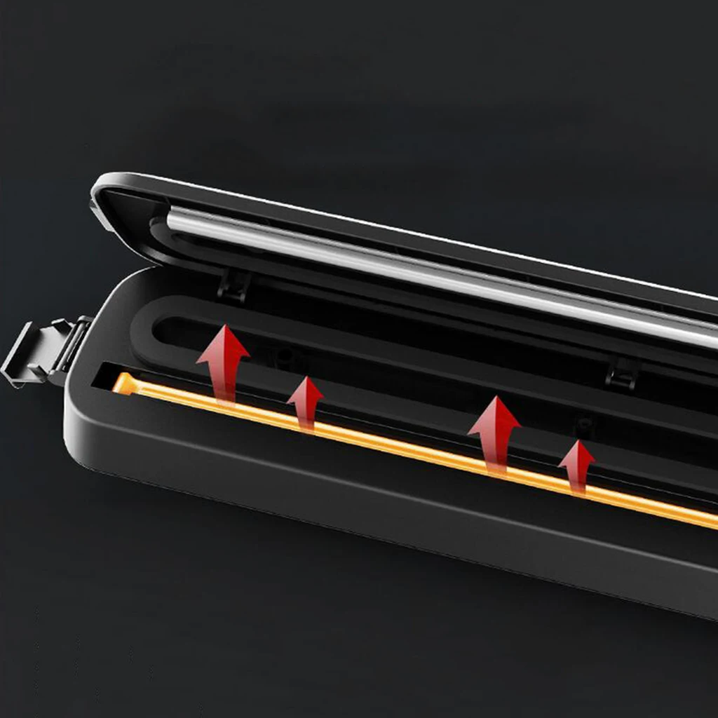 Vacuum Sealer Automatic Food Vacuum Air Sealing System For Commercial Household Packaging Food Preservation Include 15 Pcs Bags