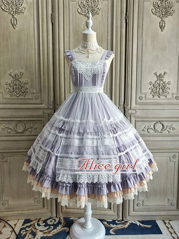 Цветущие камелиас~ элегантное платье лолиты JSK вечерние платья миди от Alice Girl~ предзаказ